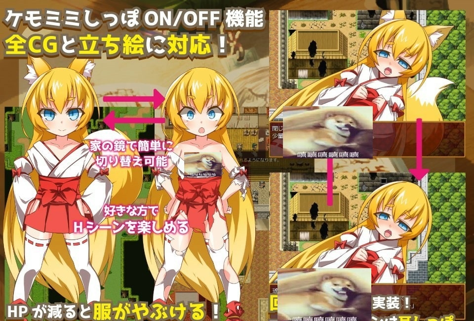 【日式RPG/汉化】萌妹子之狐:琥珀寻夫记 PC+安卓 最新完整汉化版【存档/600M】