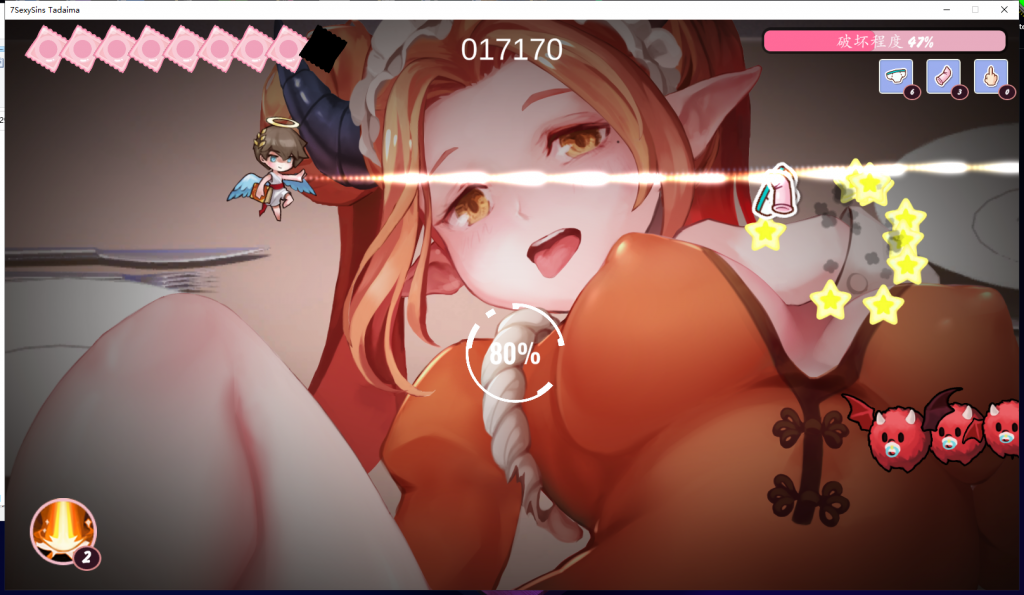 【射击STG/中文/全动态】七大罪 7 Sexy Sins Tadaima DL官方中文破解版/附步兵社保补丁【新作/CV/3.1G】