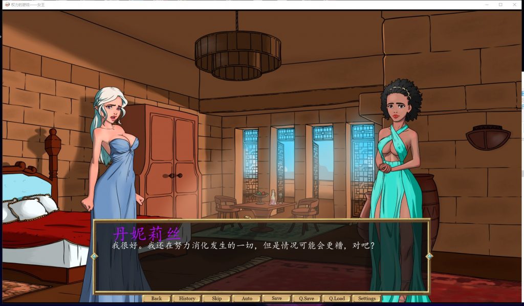 【欧美SLG/汉化/2D】权力的游戏-女王 PC+安卓 精翻汉化版【新汉化/500M】