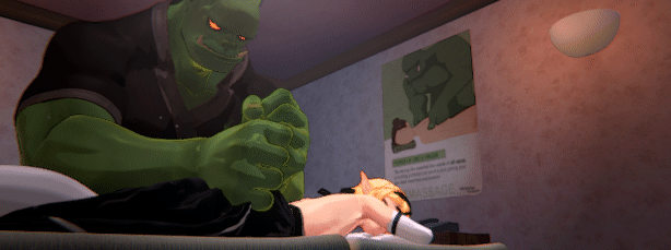 【3D互动/中文/全动态】兽人按摩店-V0.51a官方中文步兵版+漫画【3.6G/更新】
