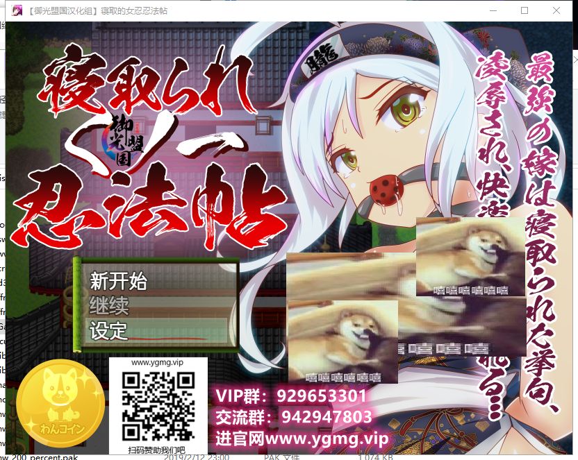 【RPG/汉化】被寝取的女忍绫女忍法帖 安卓+PC 精翻汉化版【新汉化/620M】