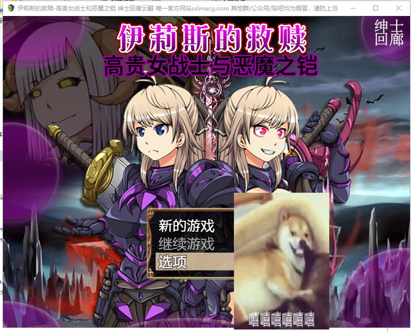 【RPG/汉化】伊莉斯的救赎-高贵女战士与恶魔之铠 机翻版【1.5G/新汉化/全CV】