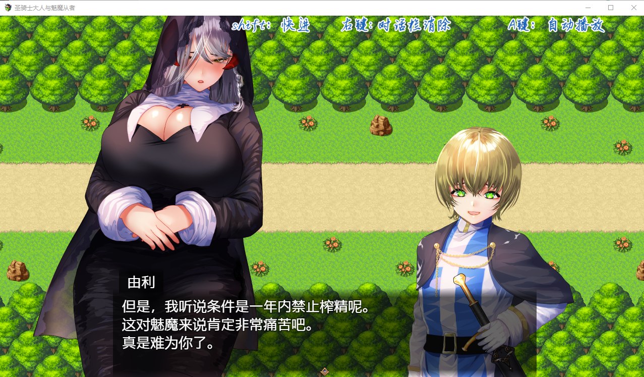 【日式RPG/中文/小马开大车】圣骑士大人与魅魔从者 steam官方中文版【新作/1.1G】