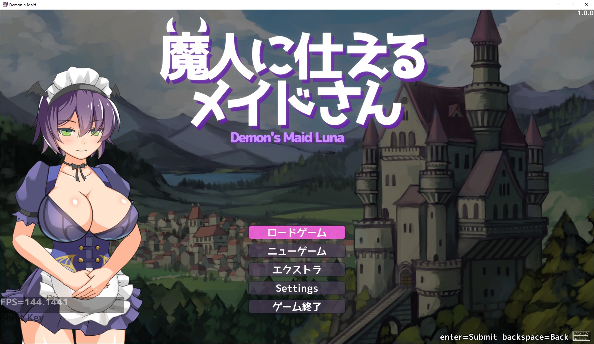 【日式ACT/动态】魔人に仕えるメイドさ  DL正式版【新作/350M】