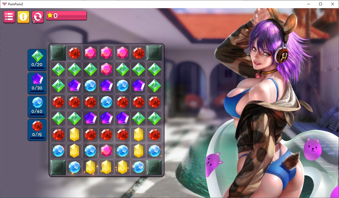 【连连看SLG/中文/全动态】普姆普姆2 steam官方中文步兵版【新作/500M】