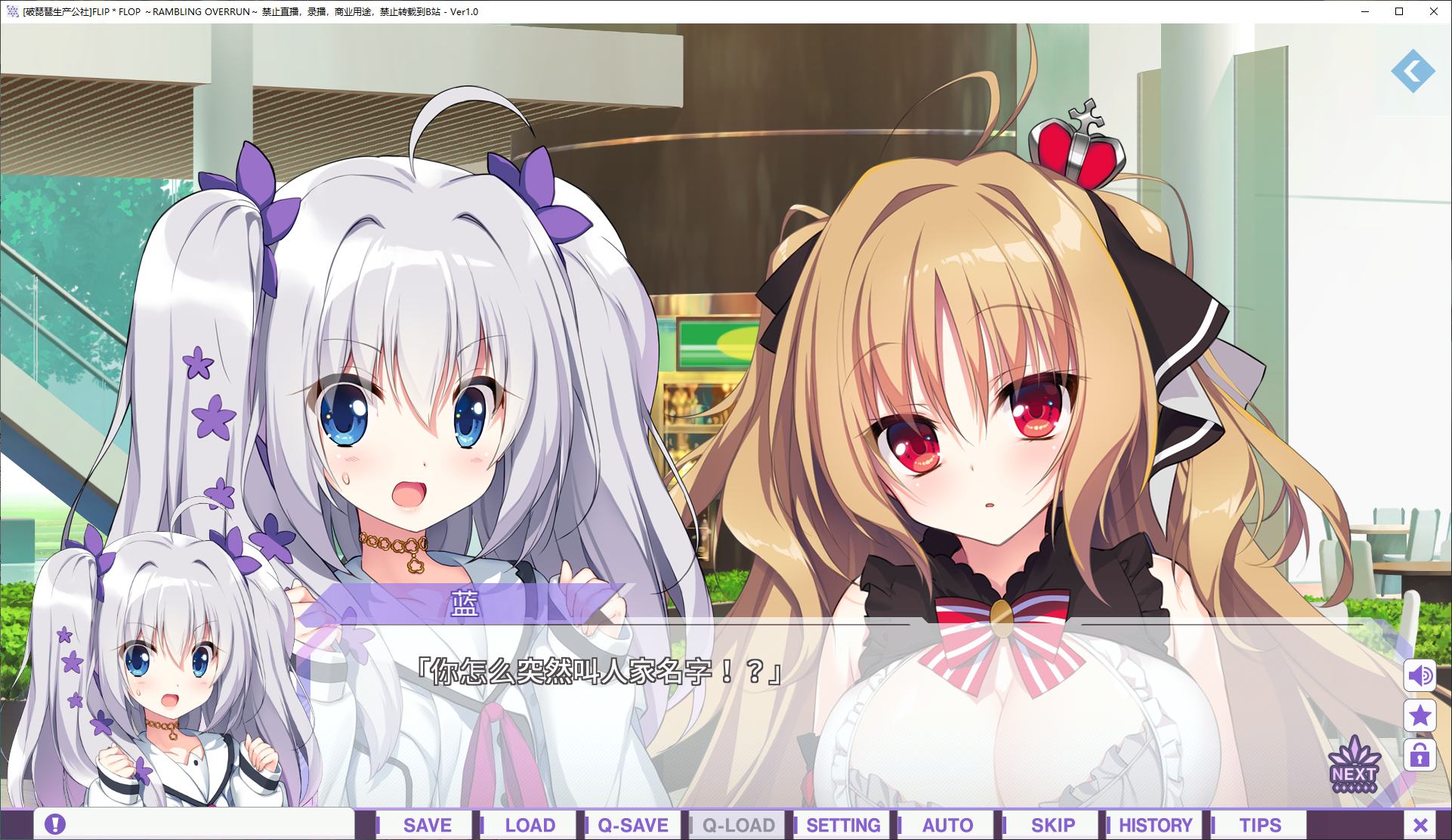 【日式ADV/汉化/CV】FLIPFLOP ~RAMBLING OVERRUN 精翻汉化版【新汉化/5G】