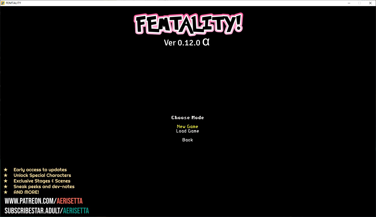 【欧美ACT/全动态】FEMTALITY v0.12 安卓+PC 最新测试版【新作/1.2G】