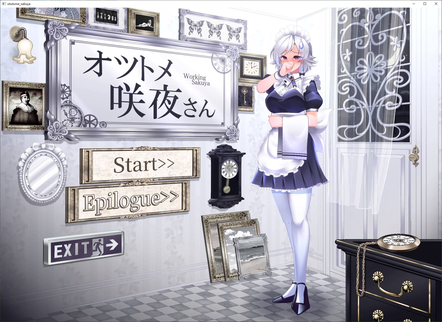 【日式SLG/中文/动态】敬业女仆咲夜 DL官中版【1.6G】