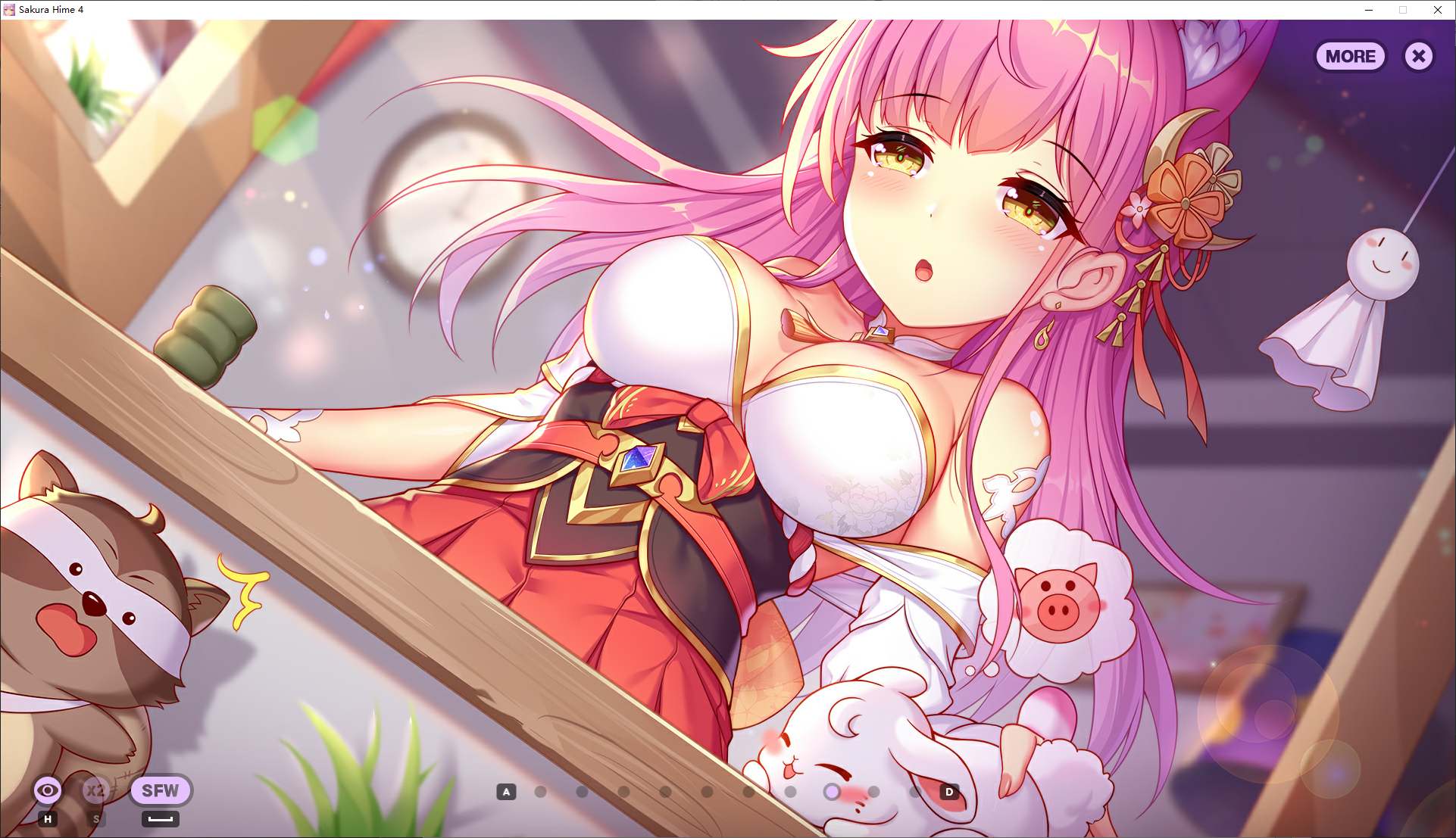 【日式SLG/中文/动态】樱姬4 官中步兵版【新作/470M】