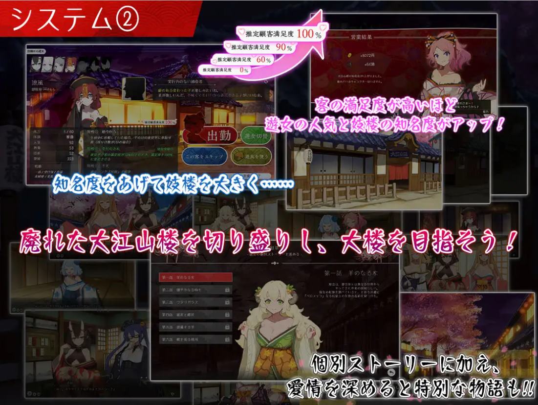 【经营SLG/汉化/CV】妖怪馆再造记：妖怪馆物语 机翻汉化版【新作/3G】