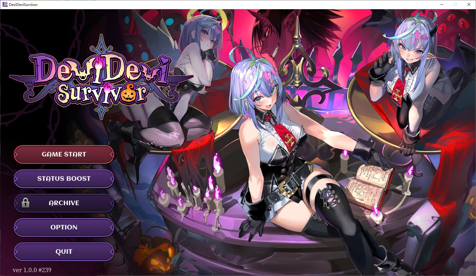 【日式ARPG/中文/动态】DeviDevi Survivor PC+MAC DL官中版【新作/1.6G】