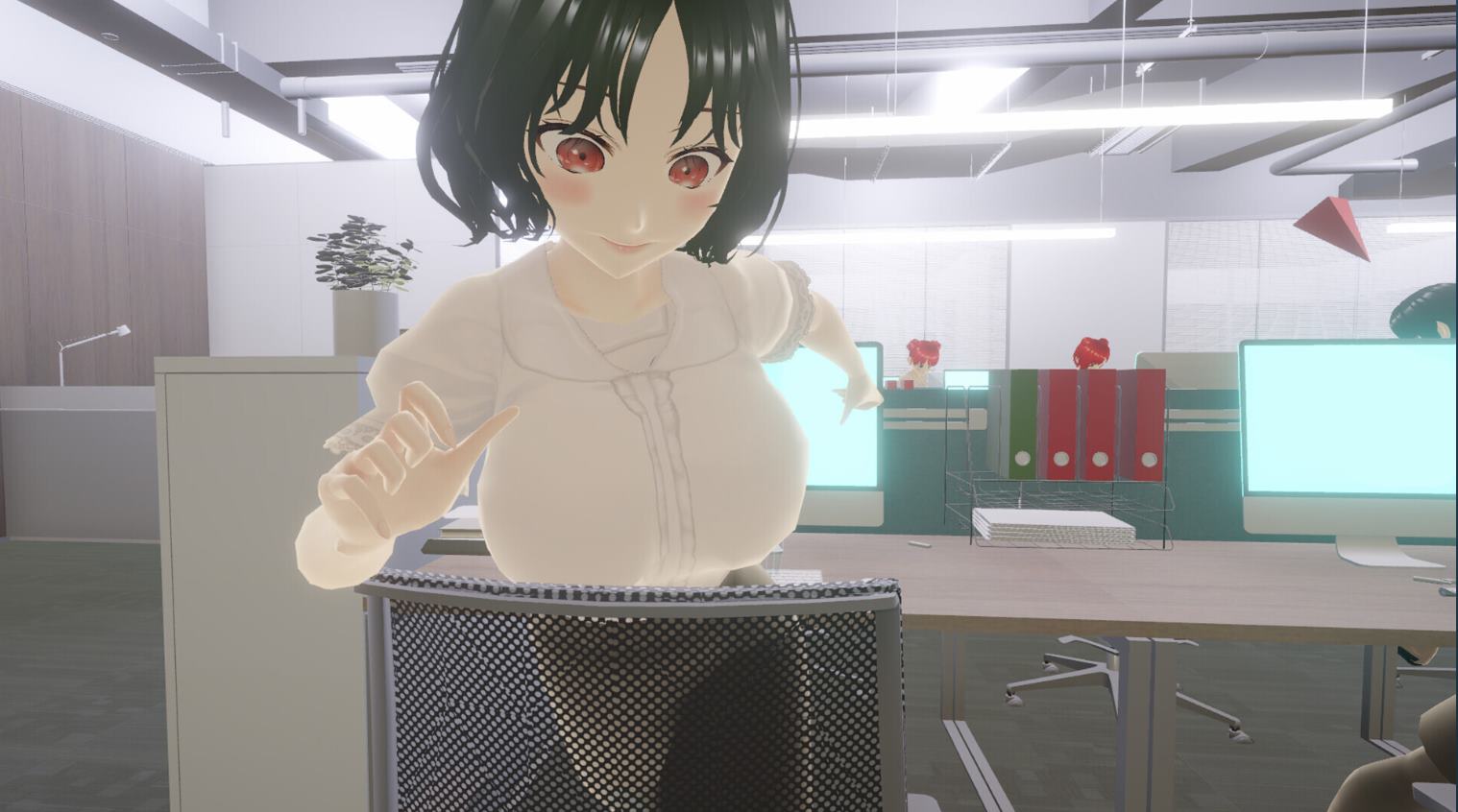 【日式3D/中文/动态】自由行动侠-在办公室任意侵犯女同事吧 官中版 【新作/5G】